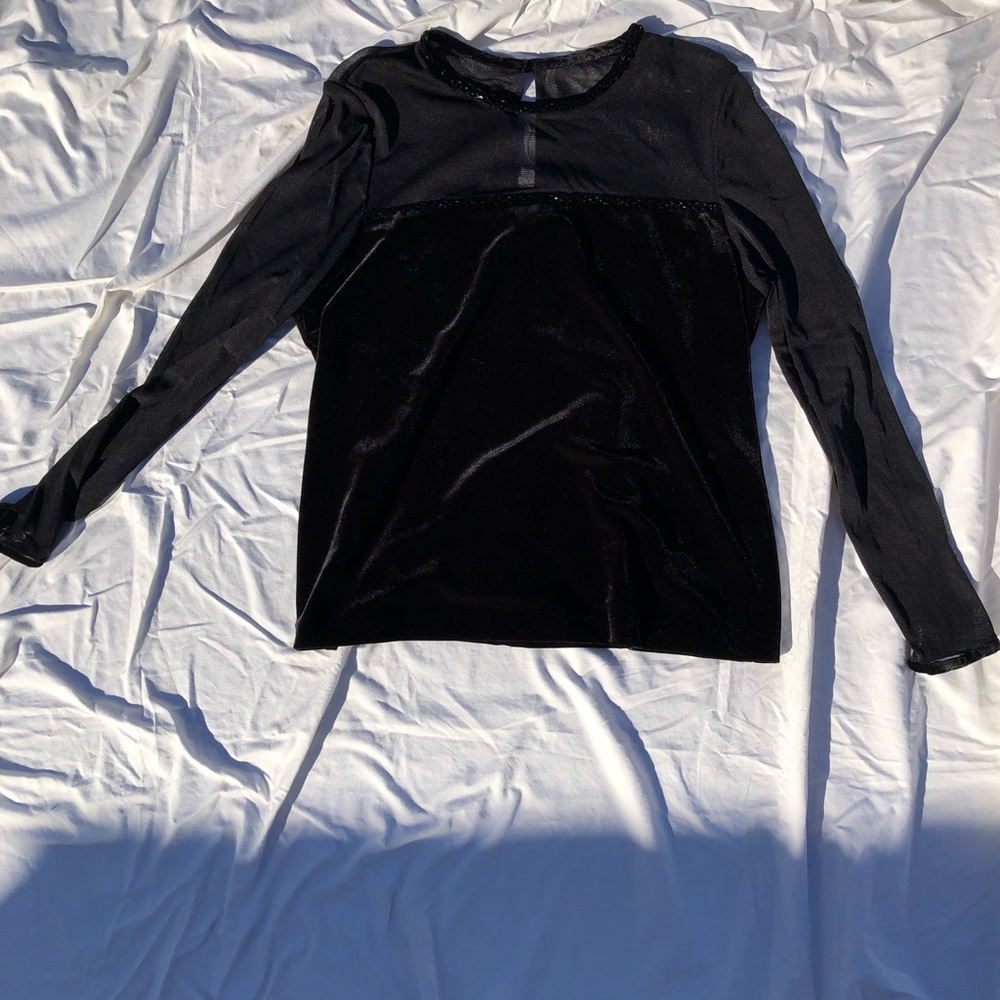R&K Black evening top shirt - Picture 5 of 9